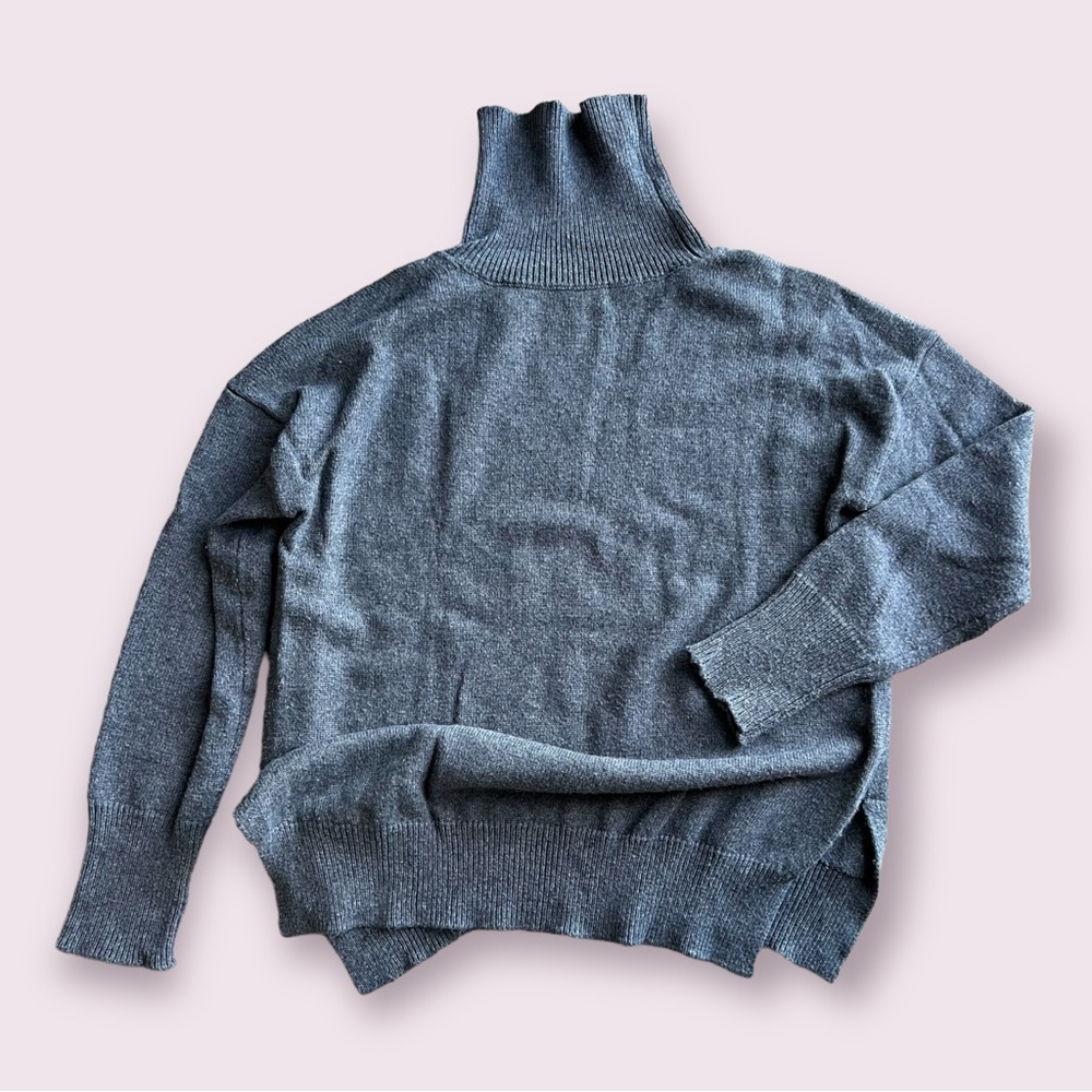 ⛄️FREE w/bundle❗️cashmere sweater ladies winter baggy turtleneck - Picture 13 of 13
